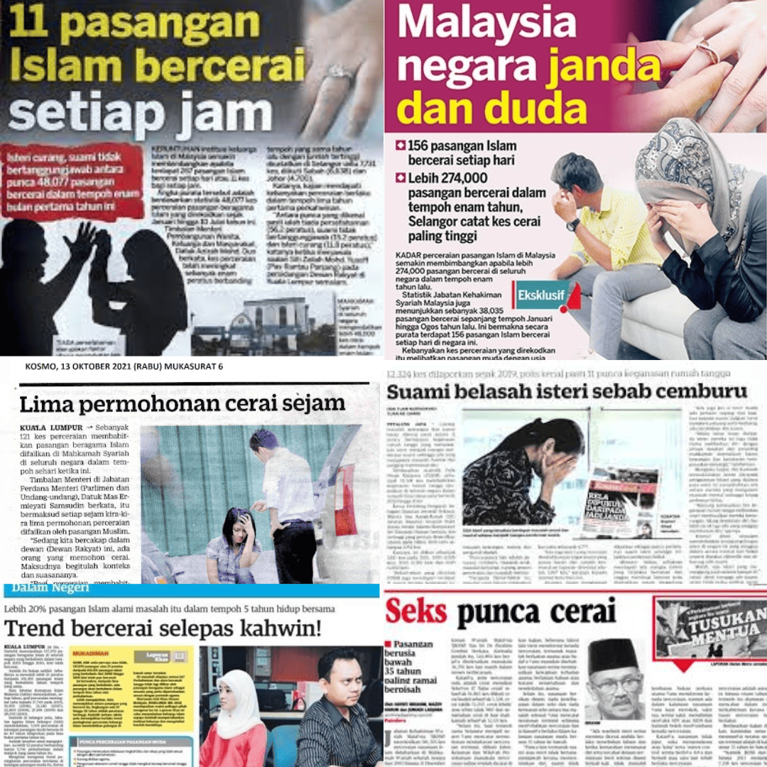 Wanita risau ketika memotong di dapur